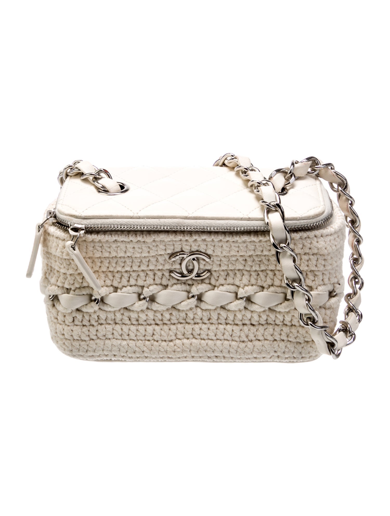 Chanel CC Crochet Vanity Case