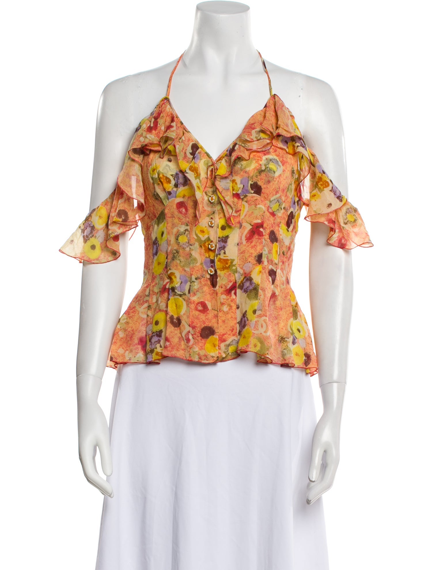 Chanel Vintage 2004 Crop Top