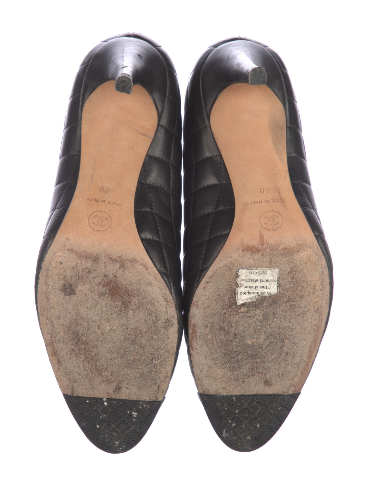 Interlocking CC Logo Leather Boots