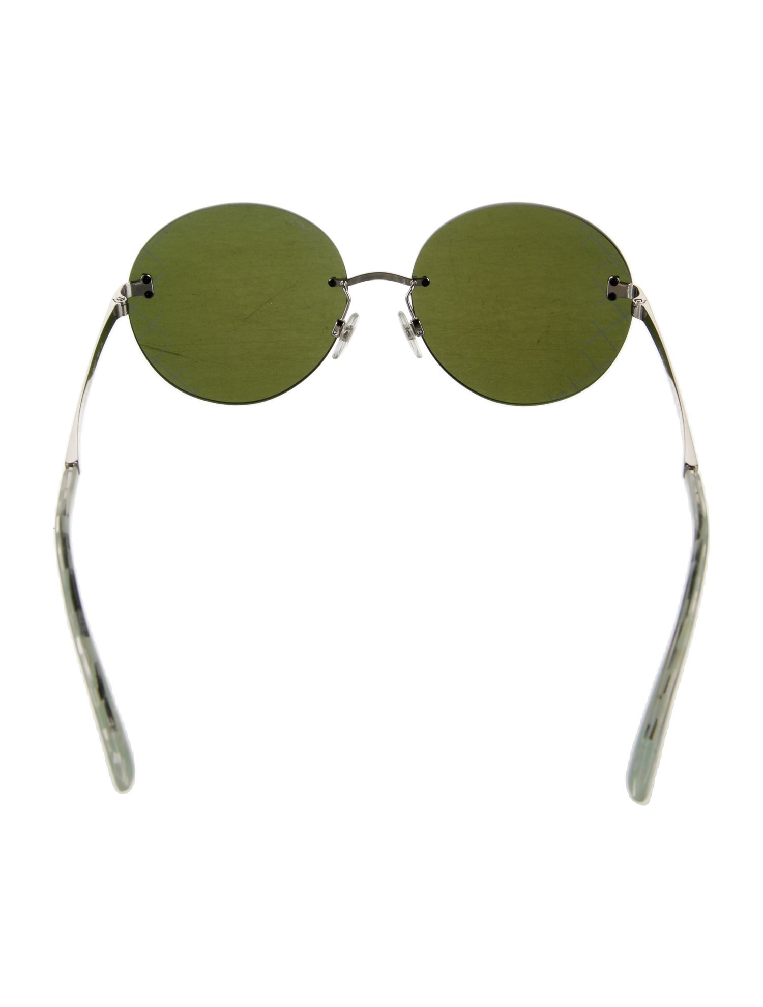 Chanel Interlocking CC Logo Round Sunglasses