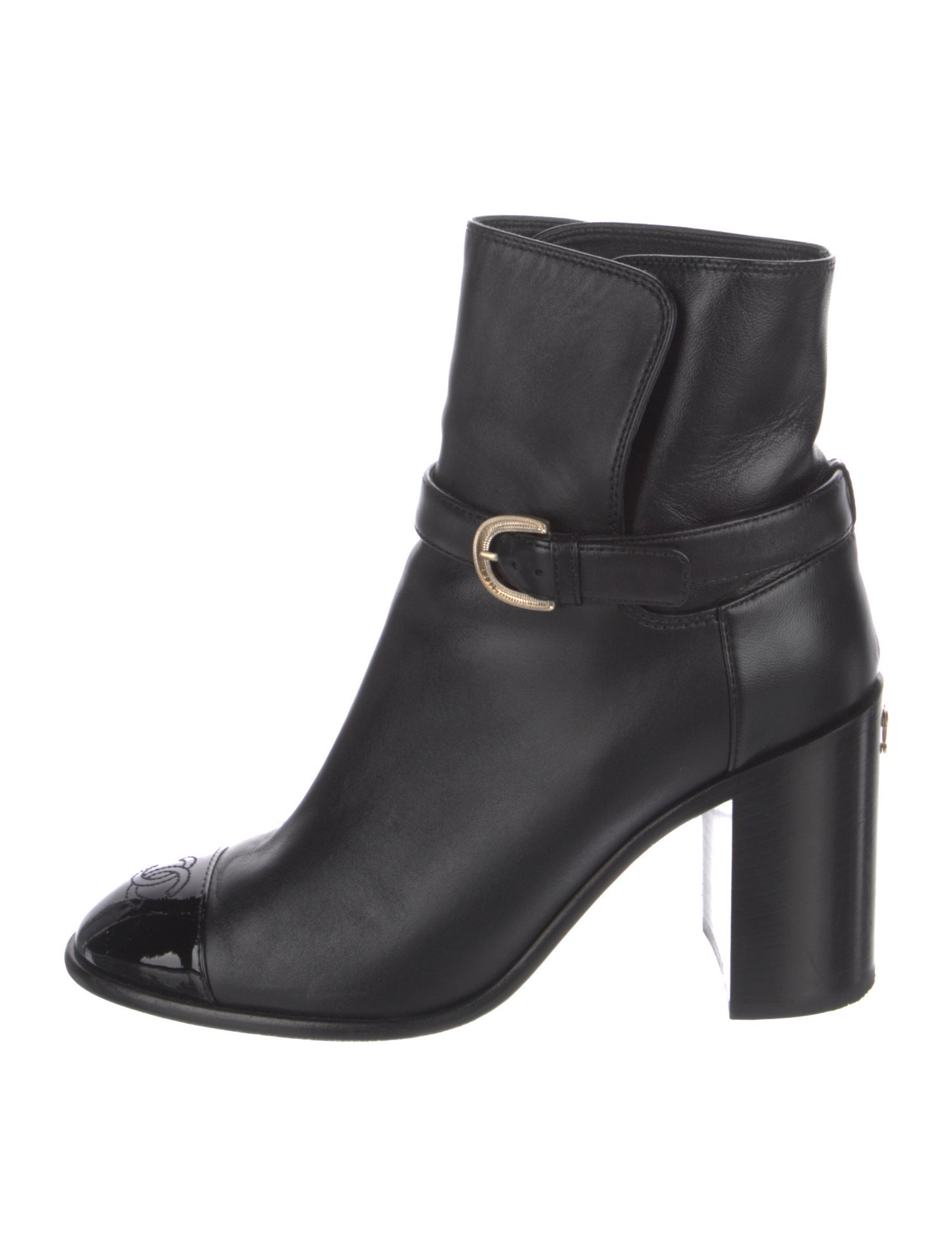 Chanel 2022 Interlocking CC Logo Boots