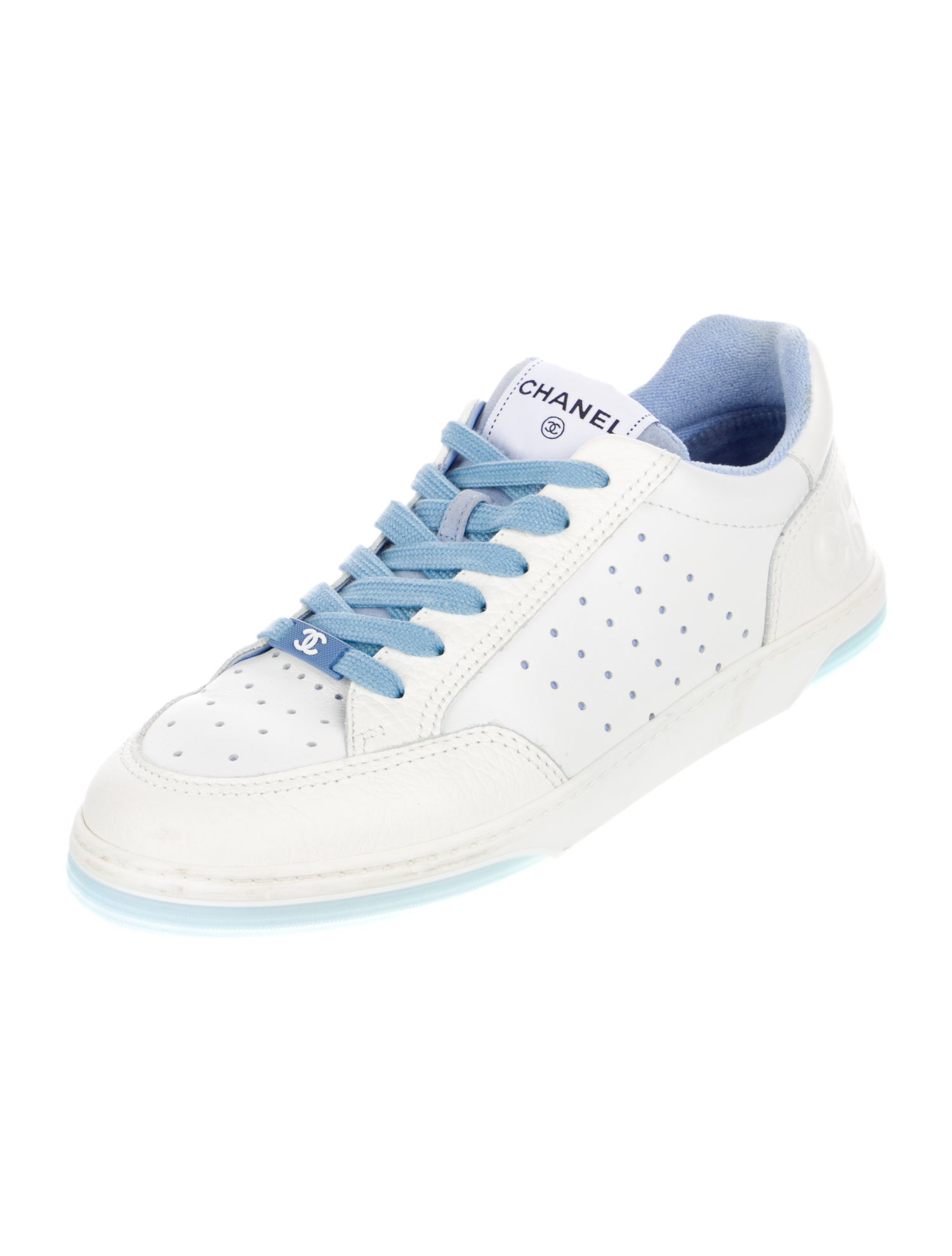 Chanel 2022 Interlocking CC Logo Sneakers