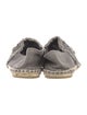 Chanel Interlocking CC Logo Canvas Espadrilles
