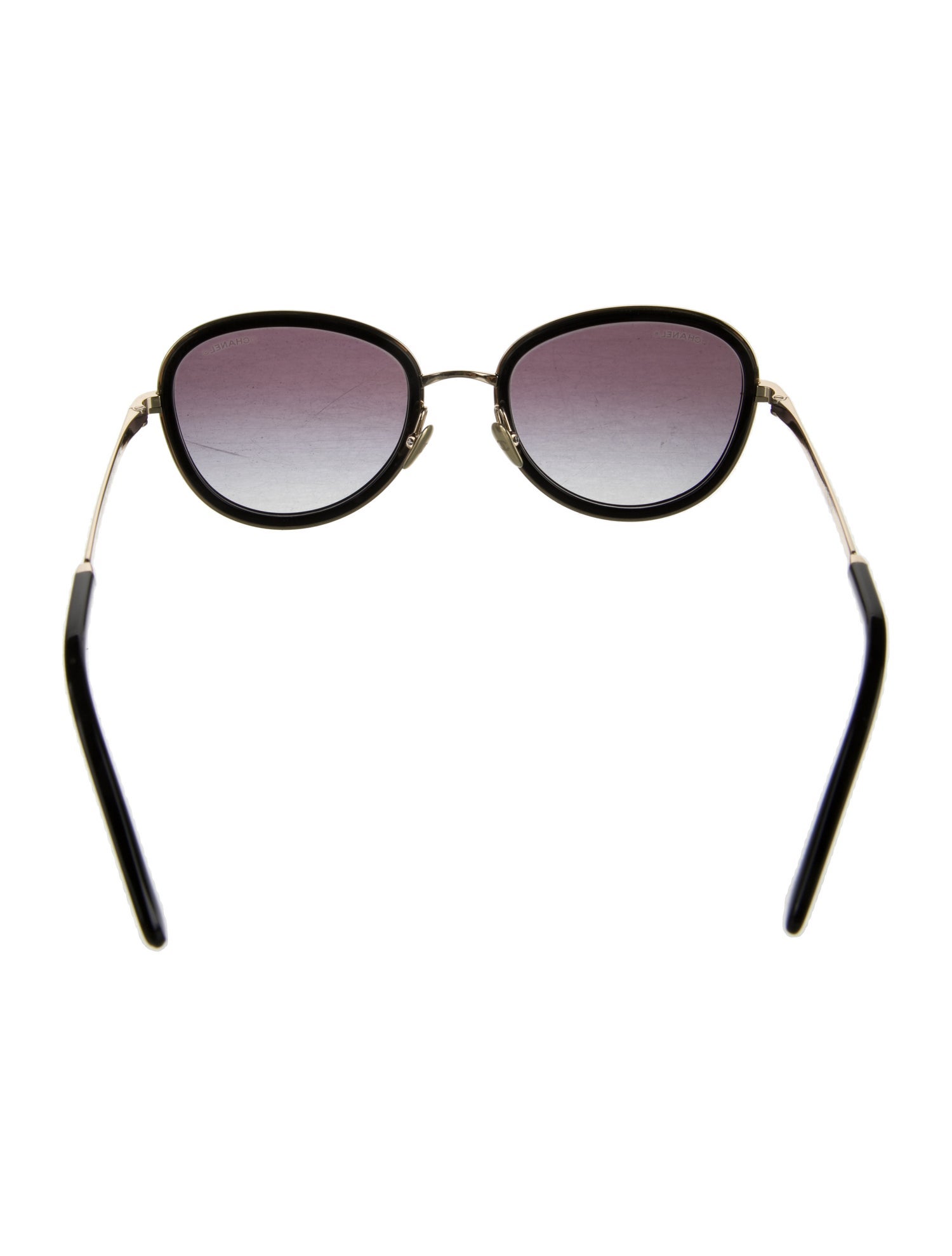 Chanel Interlocking CC Logo Cat-Eye Sunglasses