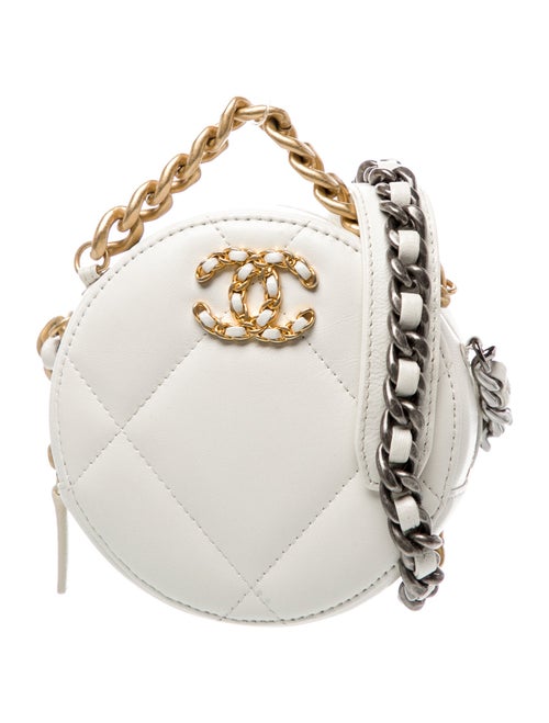 Chanel 19 Round Clutch w/ Chain