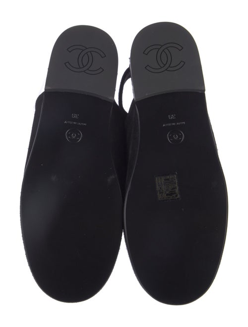 Chanel 2025 Interlocking CC Logo Slingback Flats