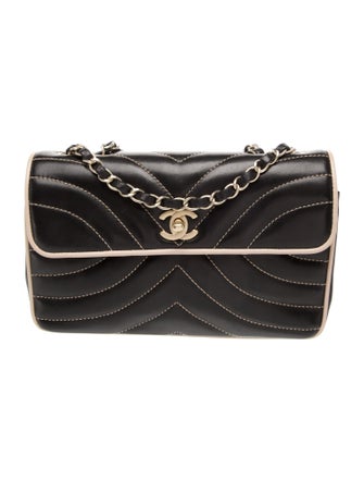 Chanel Chevron Single Flap Bag