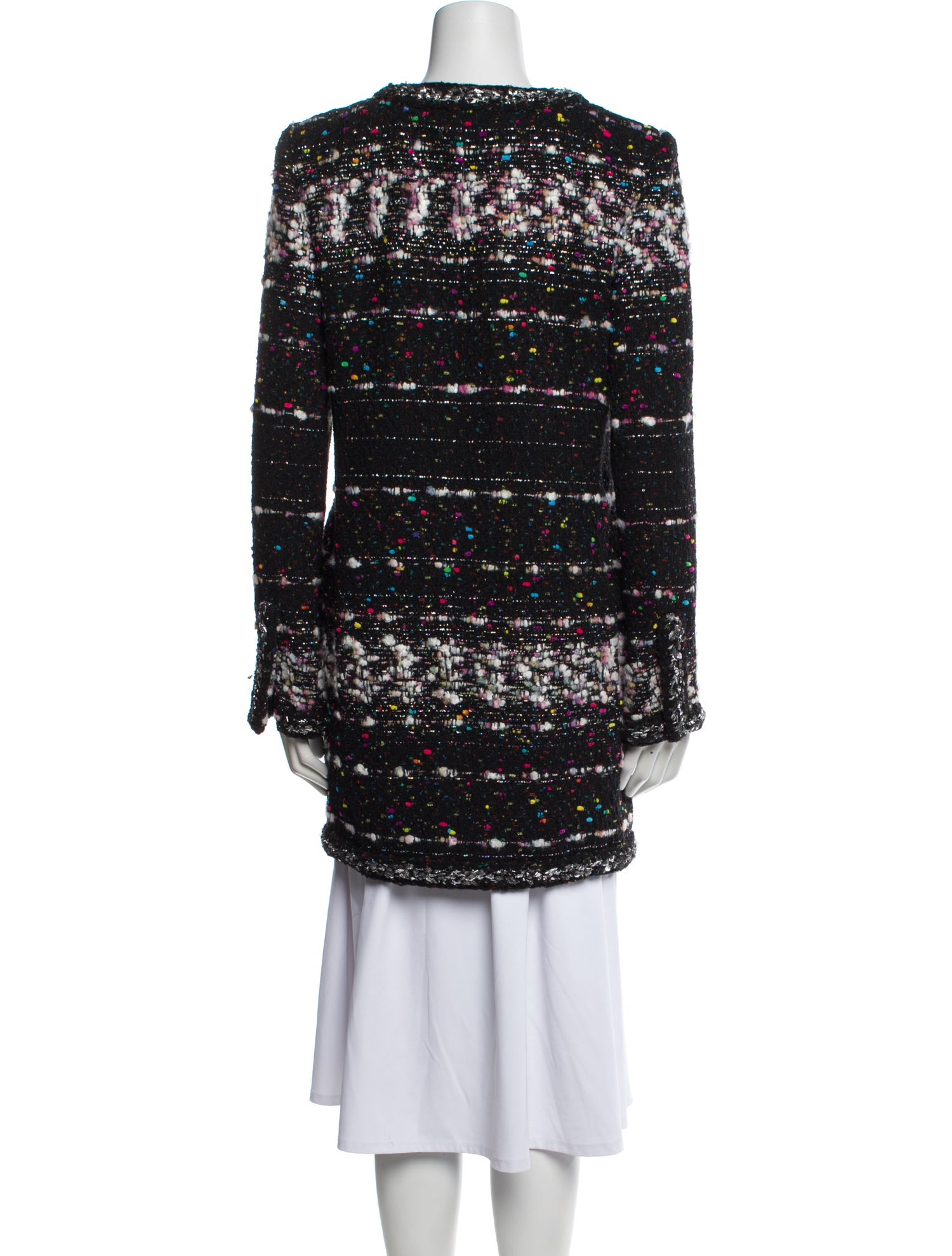 Chanel 2014 Printed Faux Fur Coat