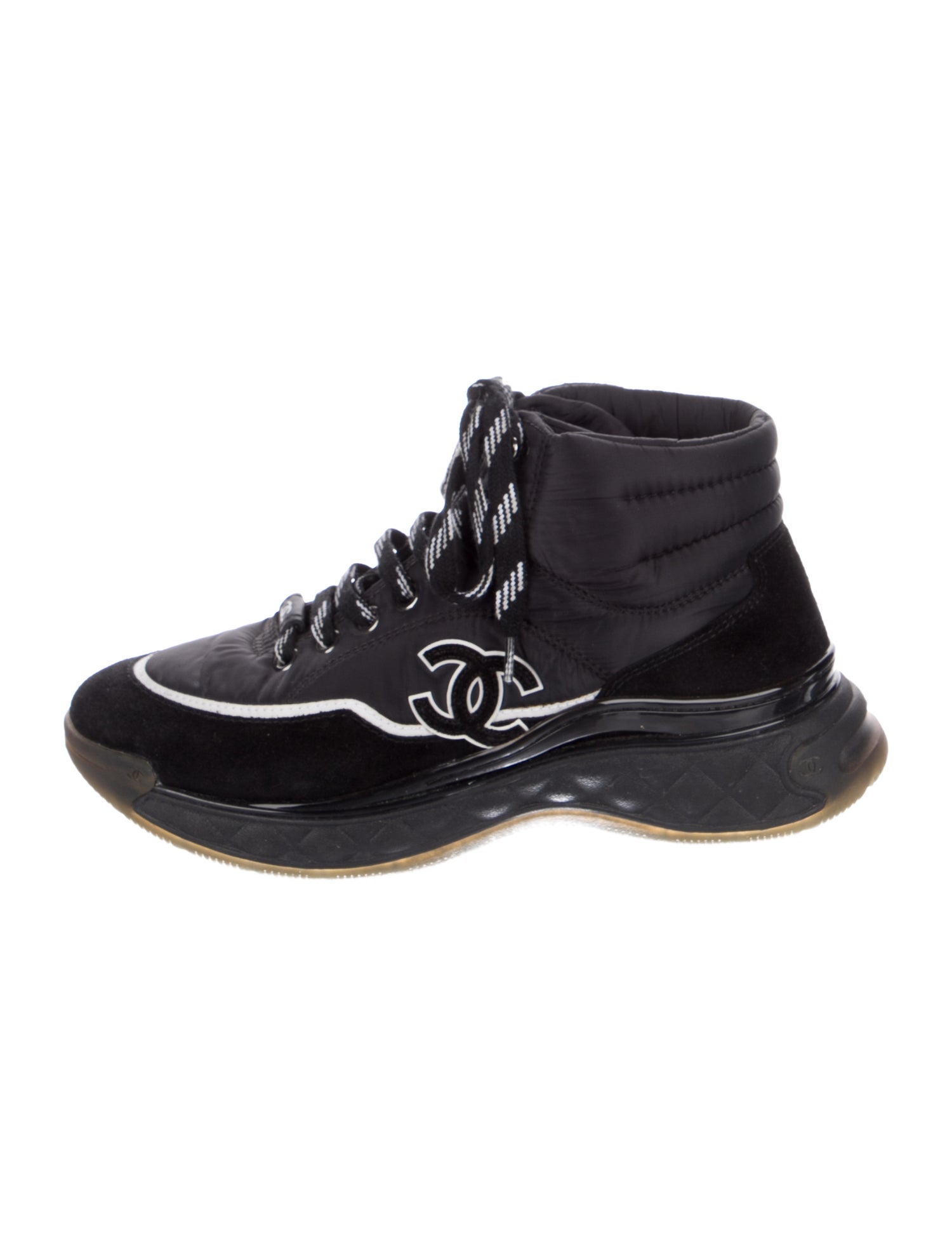 Chanel 2019 Interlocking CC Logo Sneakers