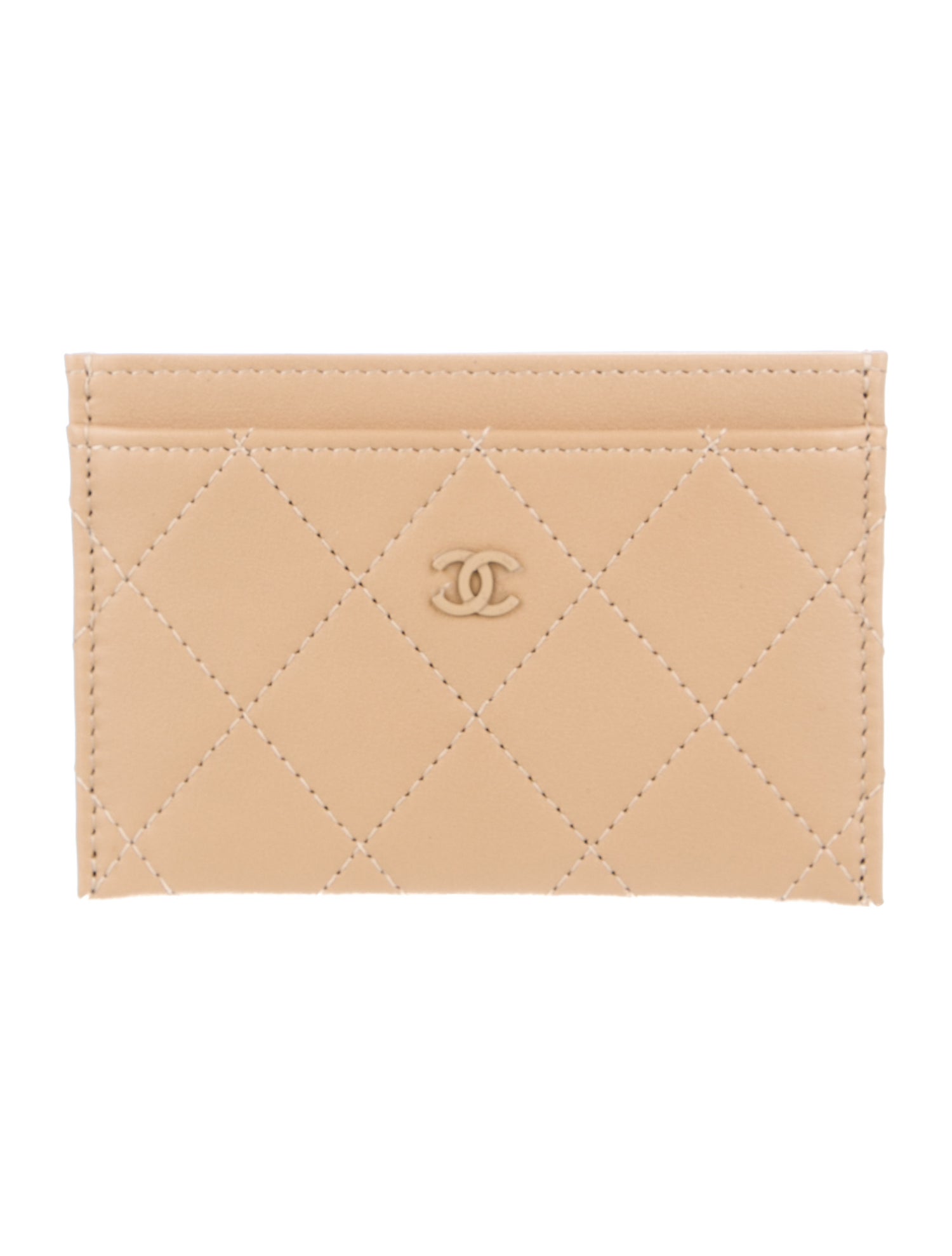 Chanel 2024 Interlocking CC Logo Card Holder w/ Tags