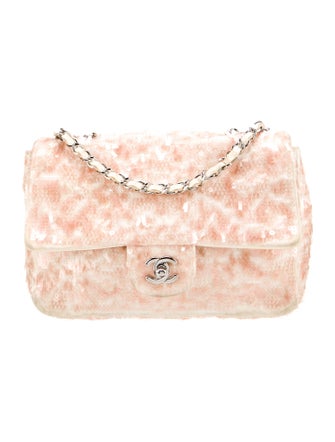 Chanel Medium Sequin Single Flap Bag