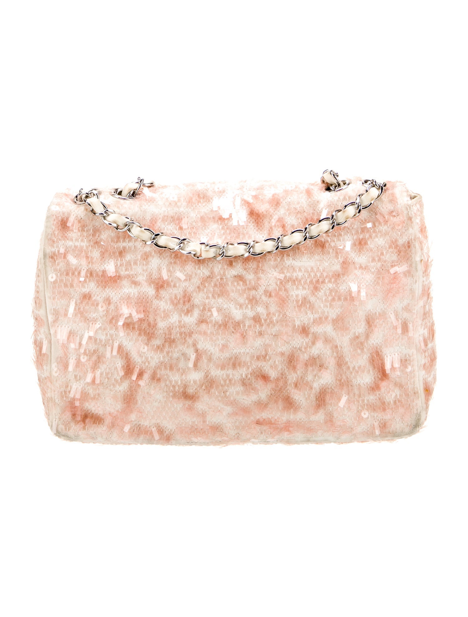 Chanel Medium Sequin Single Flap Bag