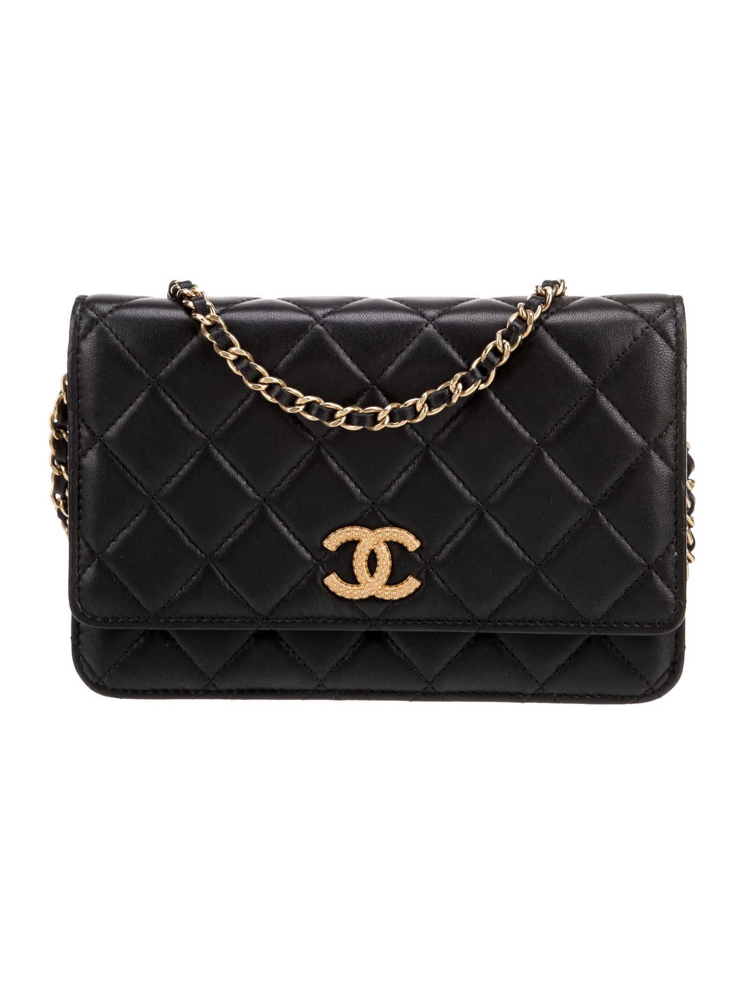 Chanel 2023 Quilted Wallet On Chain