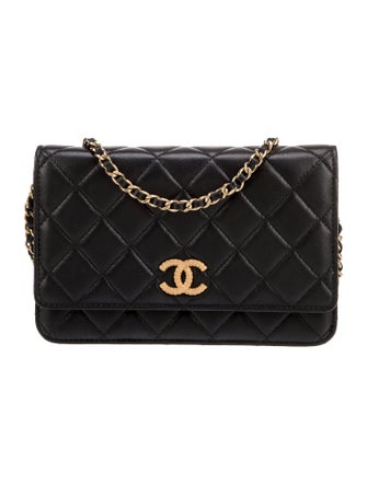 Chanel 2023 Quilted Wallet On Chain