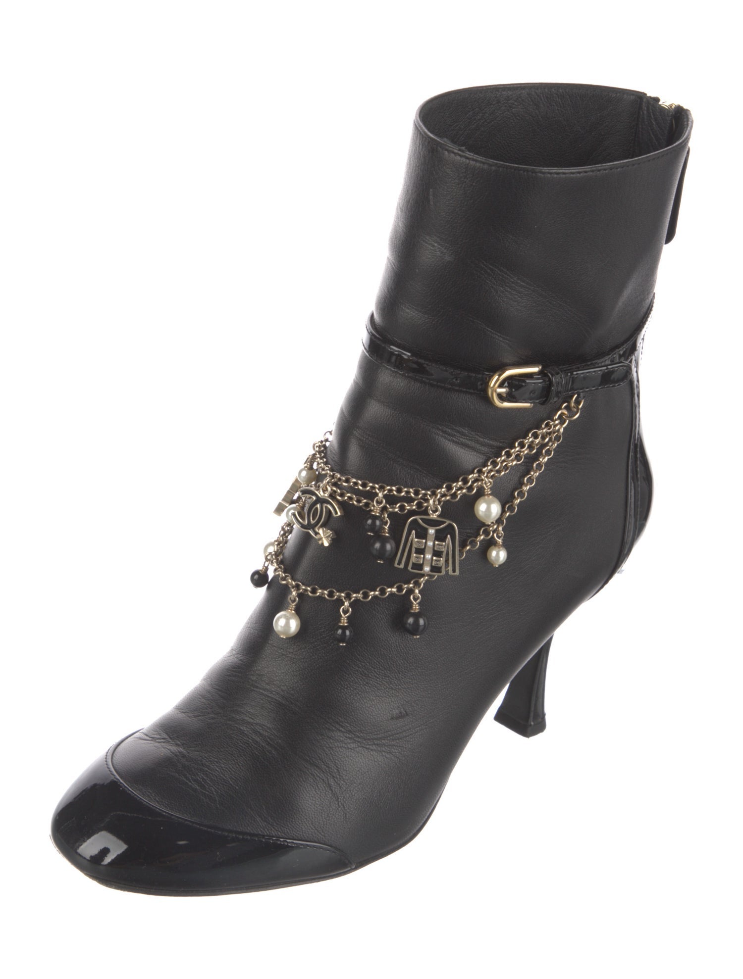 Chanel 2020 Interlocking CC Logo Boots