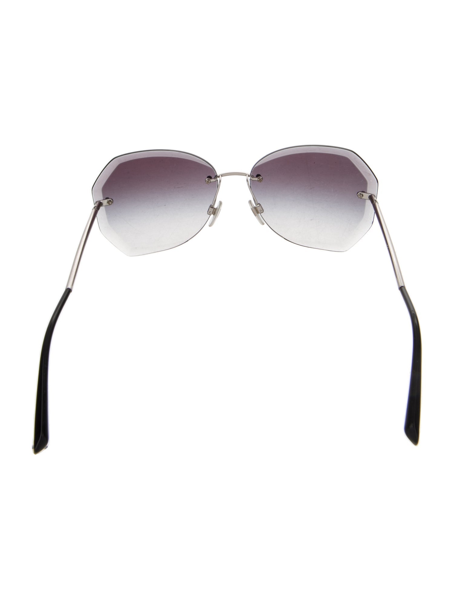 Chanel Interlocking CC Logo Aviator Sunglasses