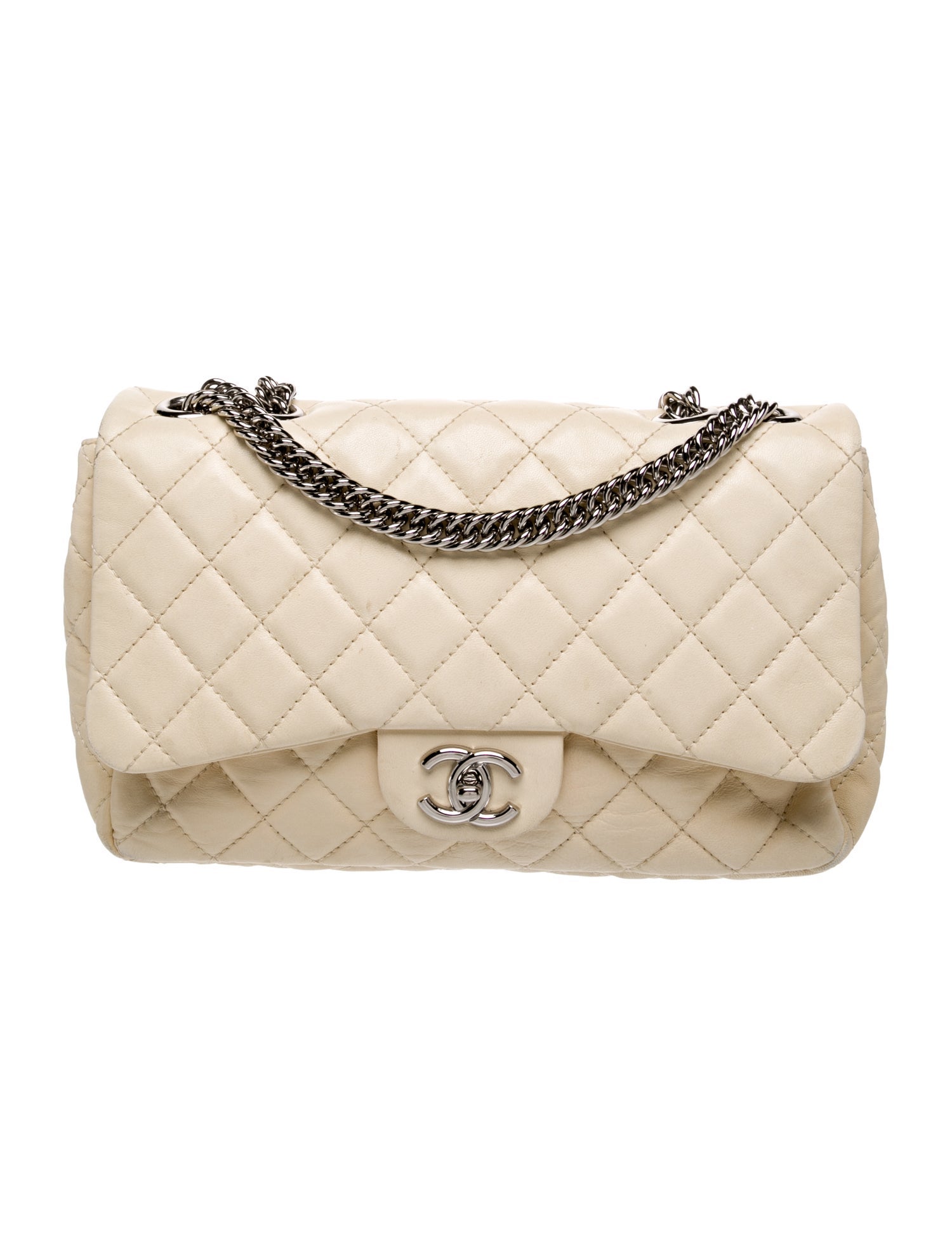 Chanel Classic Jumbo Bijoux Chain Single Flap