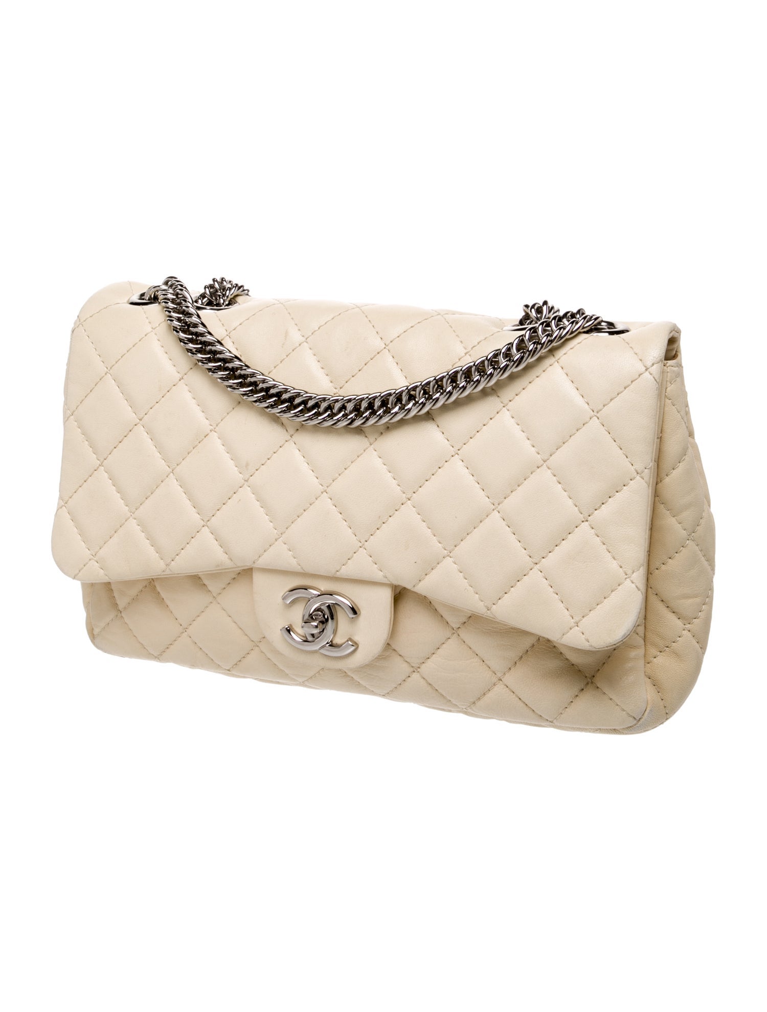 Chanel Classic Jumbo Bijoux Chain Single Flap