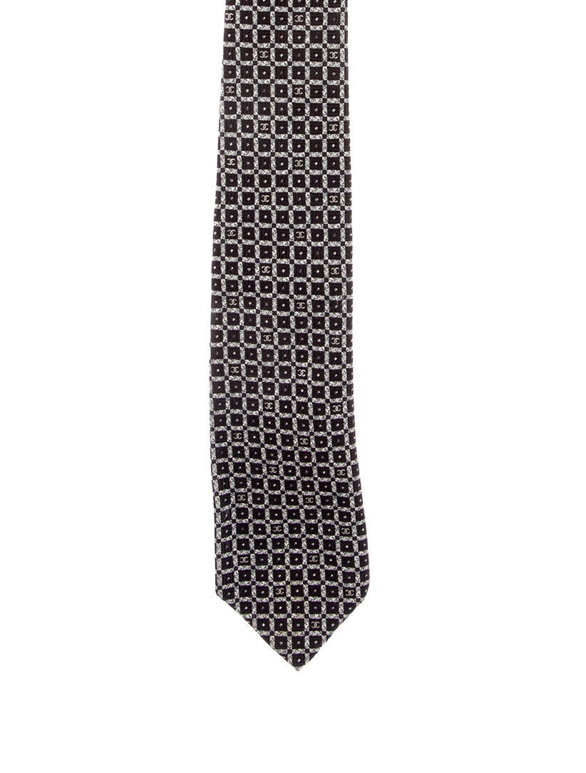 Chanel CC Silk Tie