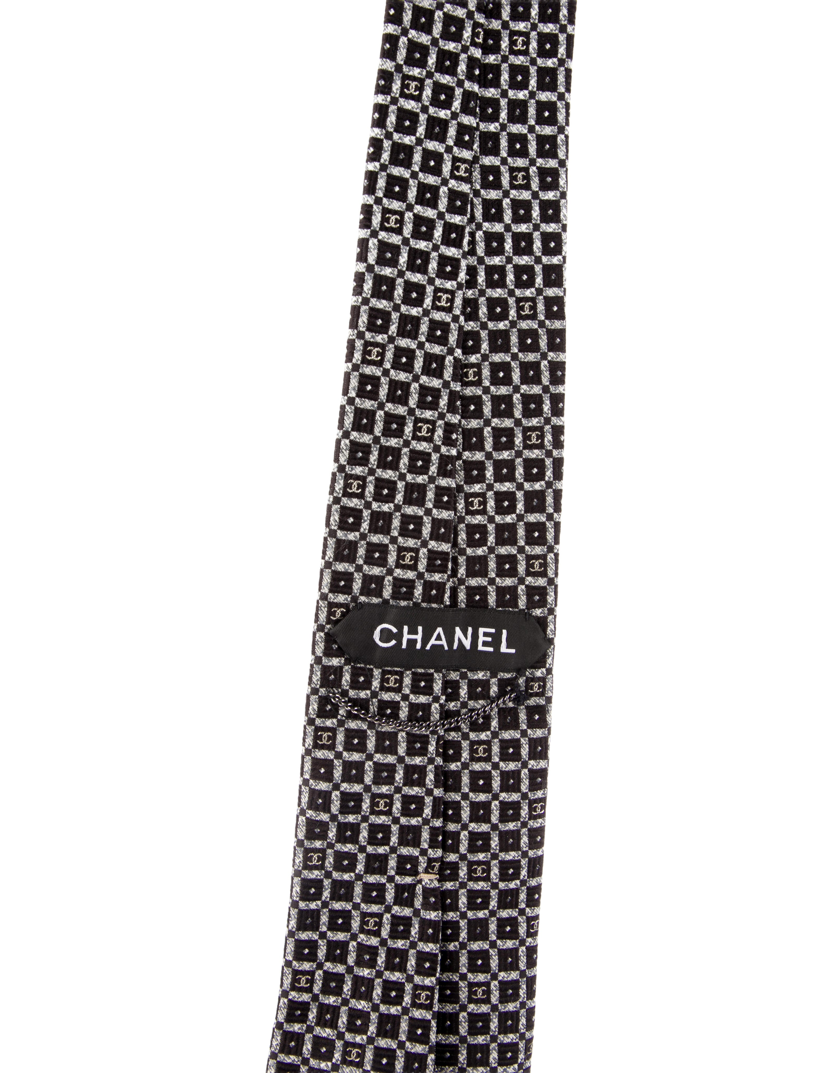 Chanel CC Silk Tie