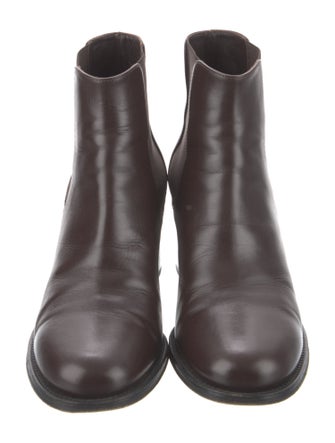 Chanel 2017 Interlocking CC Logo Chelsea Boots