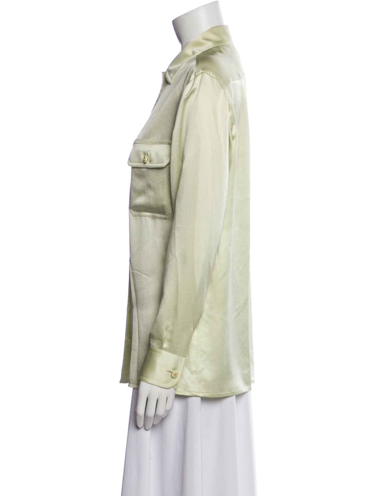 Chanel Vintage 1997 Button-Up Top