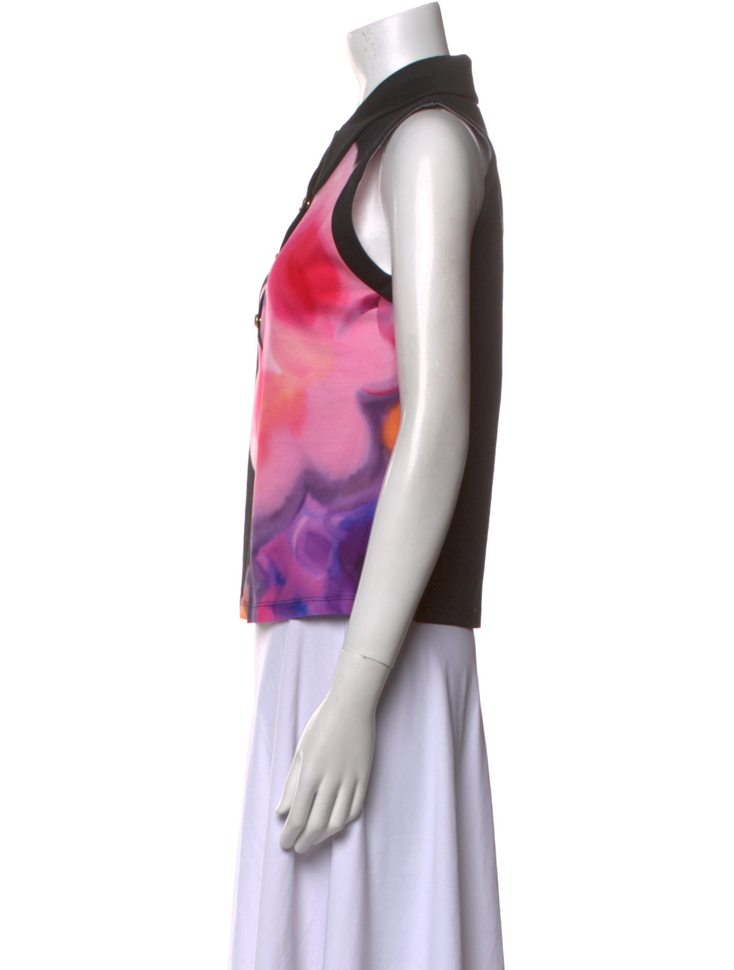 Chanel 2015 Graphic Print Top