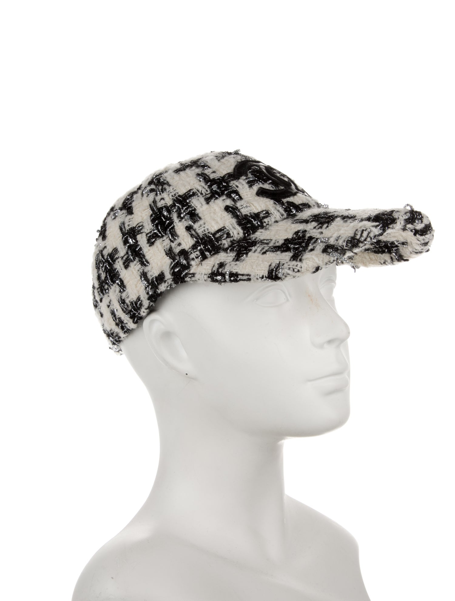 Chanel Tweed CC Baseball Cap