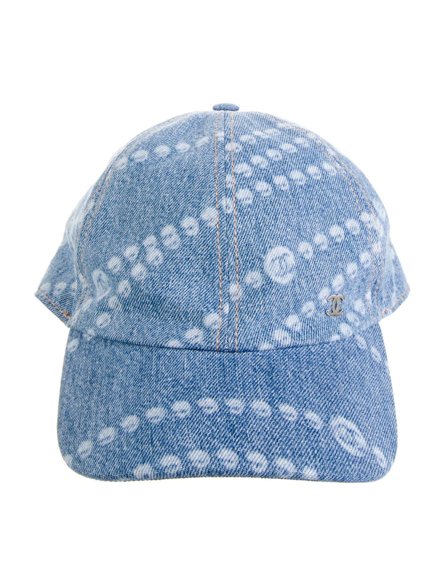 Chanel 2025 Denim CC Baseball Cap
