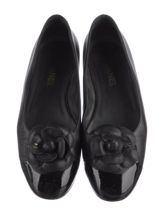 Chanel 2024 Interlocking CC Logo Ballet Flats