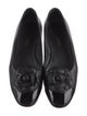 Chanel 2024 Interlocking CC Logo Ballet Flats