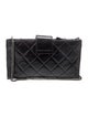Chanel 2014 Coco Pleats Clutch w/ Chain