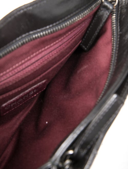 Chanel 2014 Coco Pleats Clutch w/ Chain