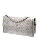Chanel Iridescent Lizard Embossed Wallet on Chain