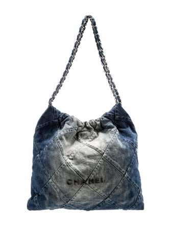 Chanel Denim 22 Hobo