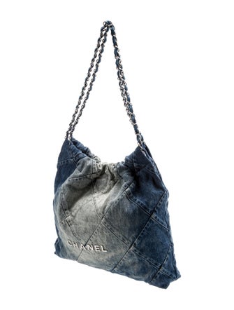 Chanel Denim 22 Hobo