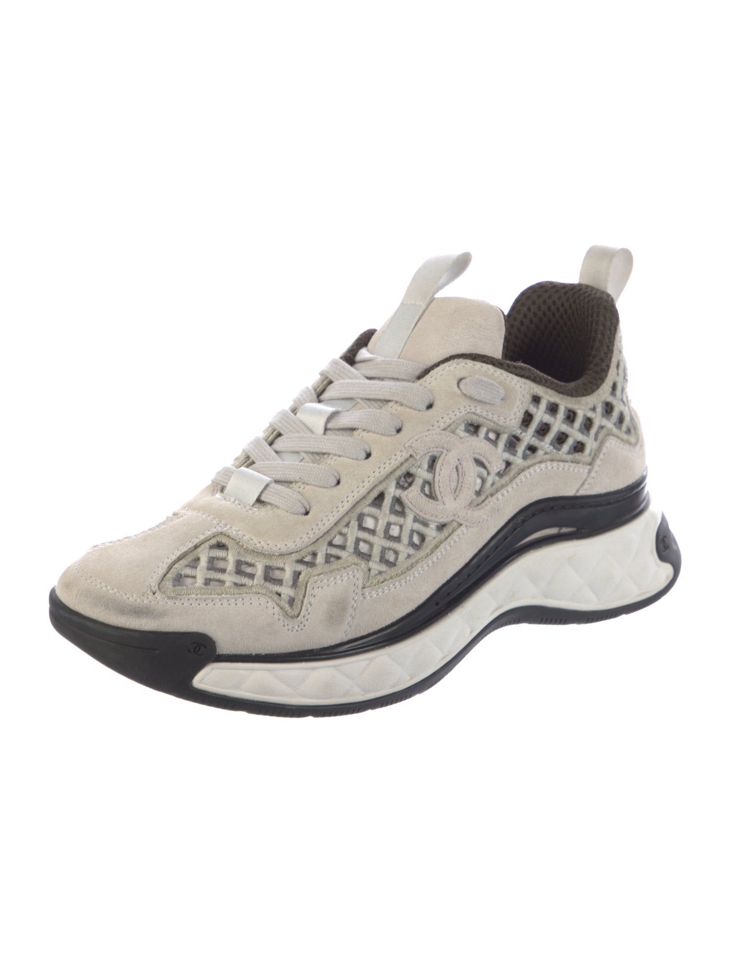 Chanel 2021 Interlocking CC Logo Sneakers