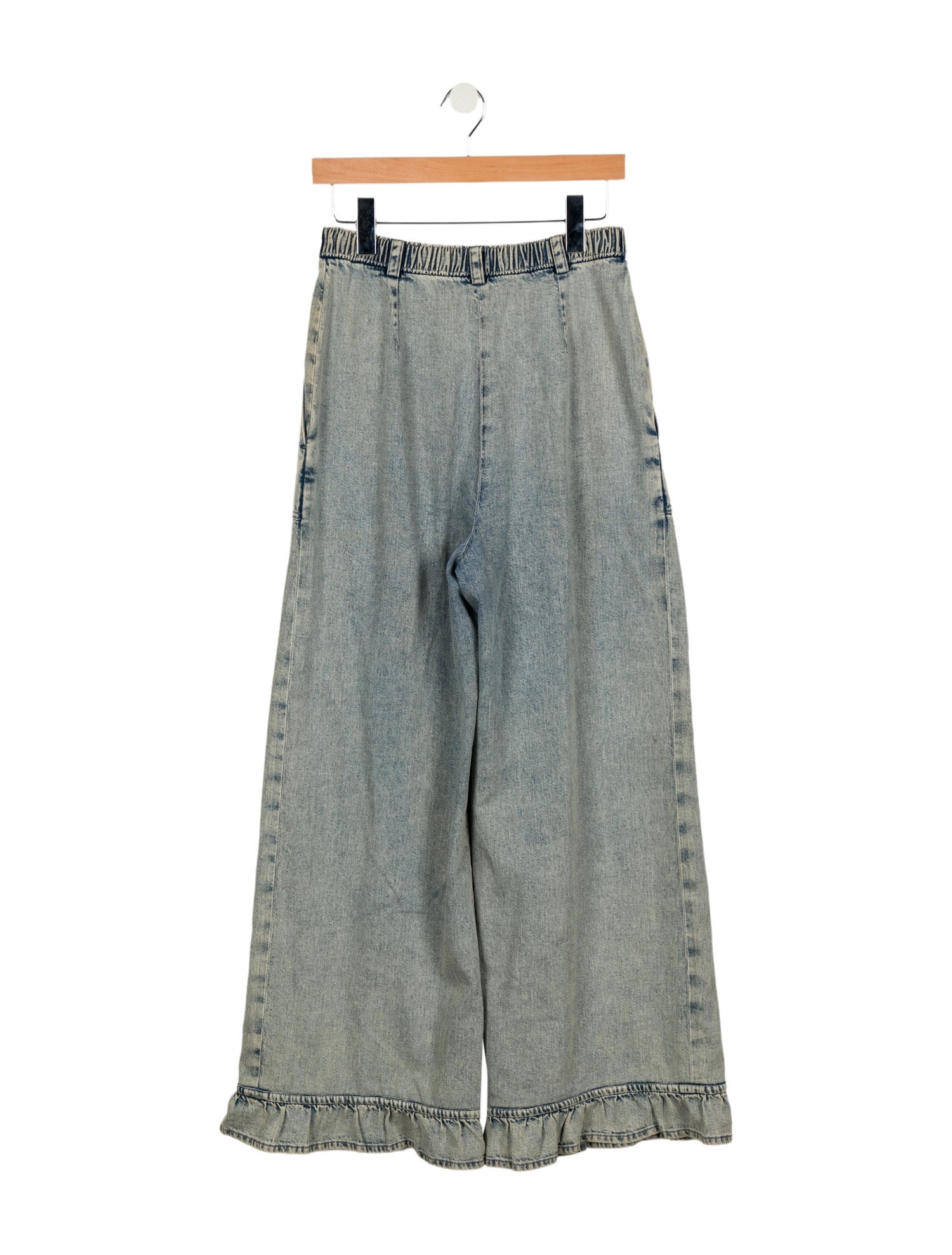 Chanel 2022 Wide Leg Jeans