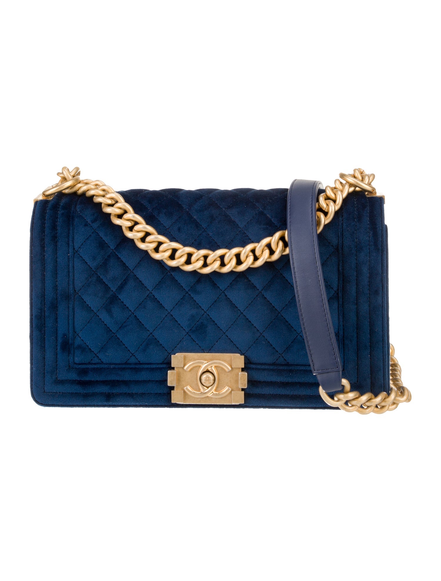 Chanel Medium Velvet Boy Bag