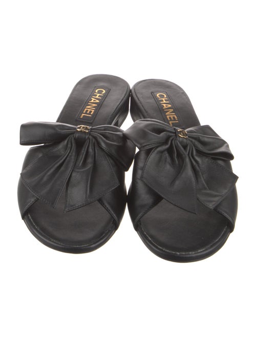 Chanel 2024 Interlocking CC Logo Slides