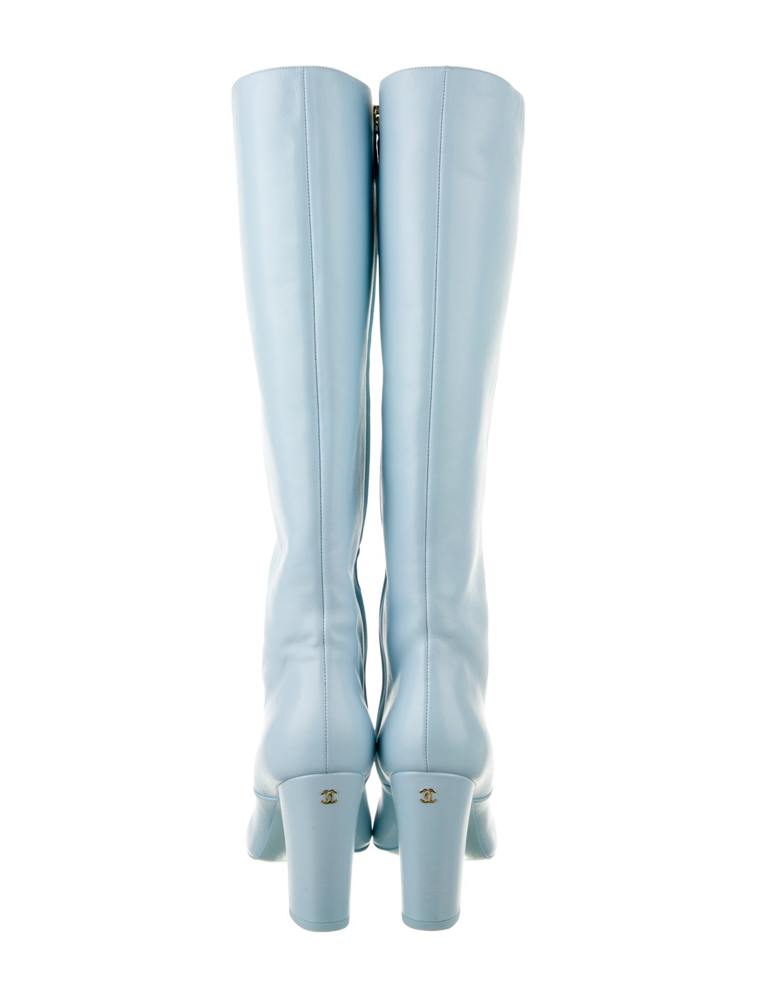 Chanel 2024 Interlocking CC Logo Boots