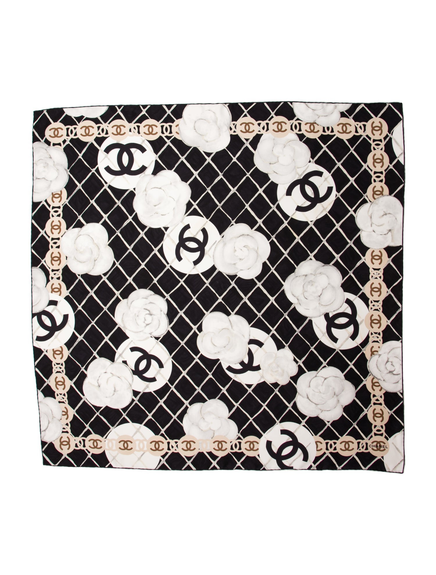 Chanel Silk 2016 Scarf
