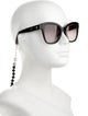 Chanel Interlocking CC Logo Cat-Eye Sunglasses