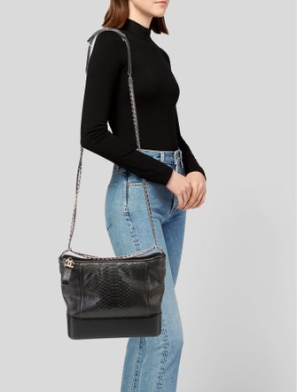 Chanel Large Python Gabrielle Hobo