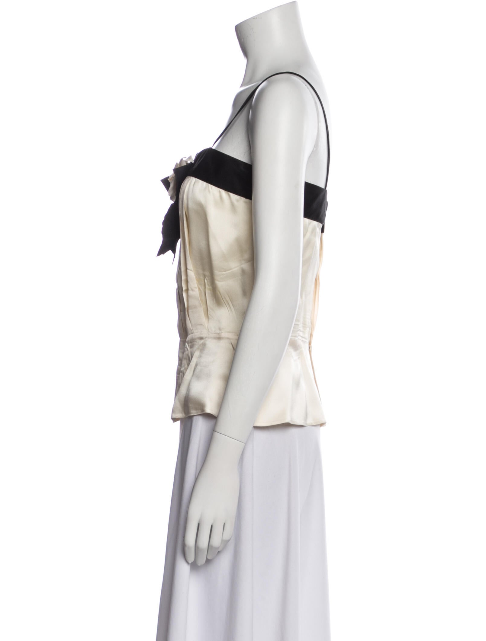 Chanel Vintage 1990 Crop Top