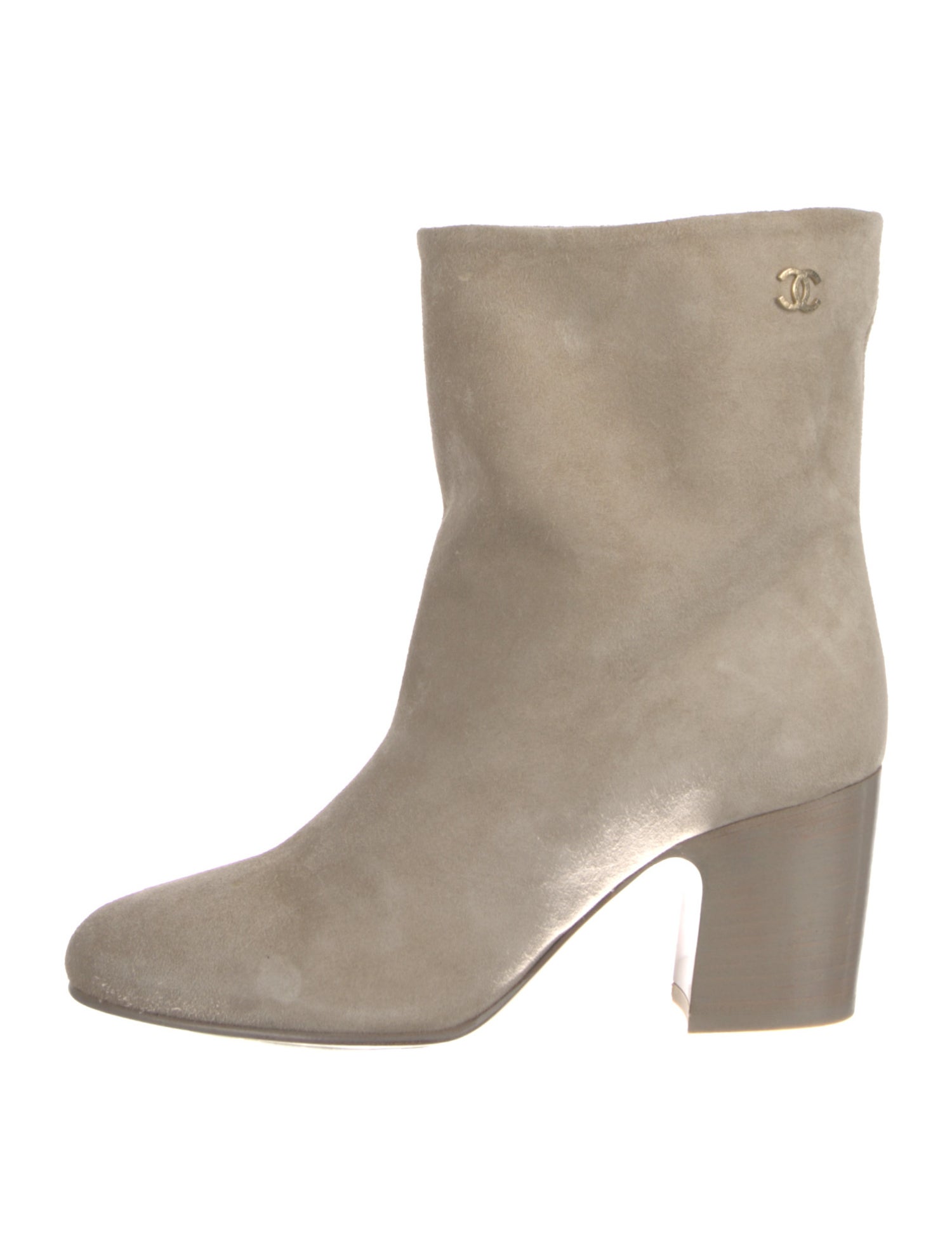 Chanel 2016 Interlocking CC Logo Boots