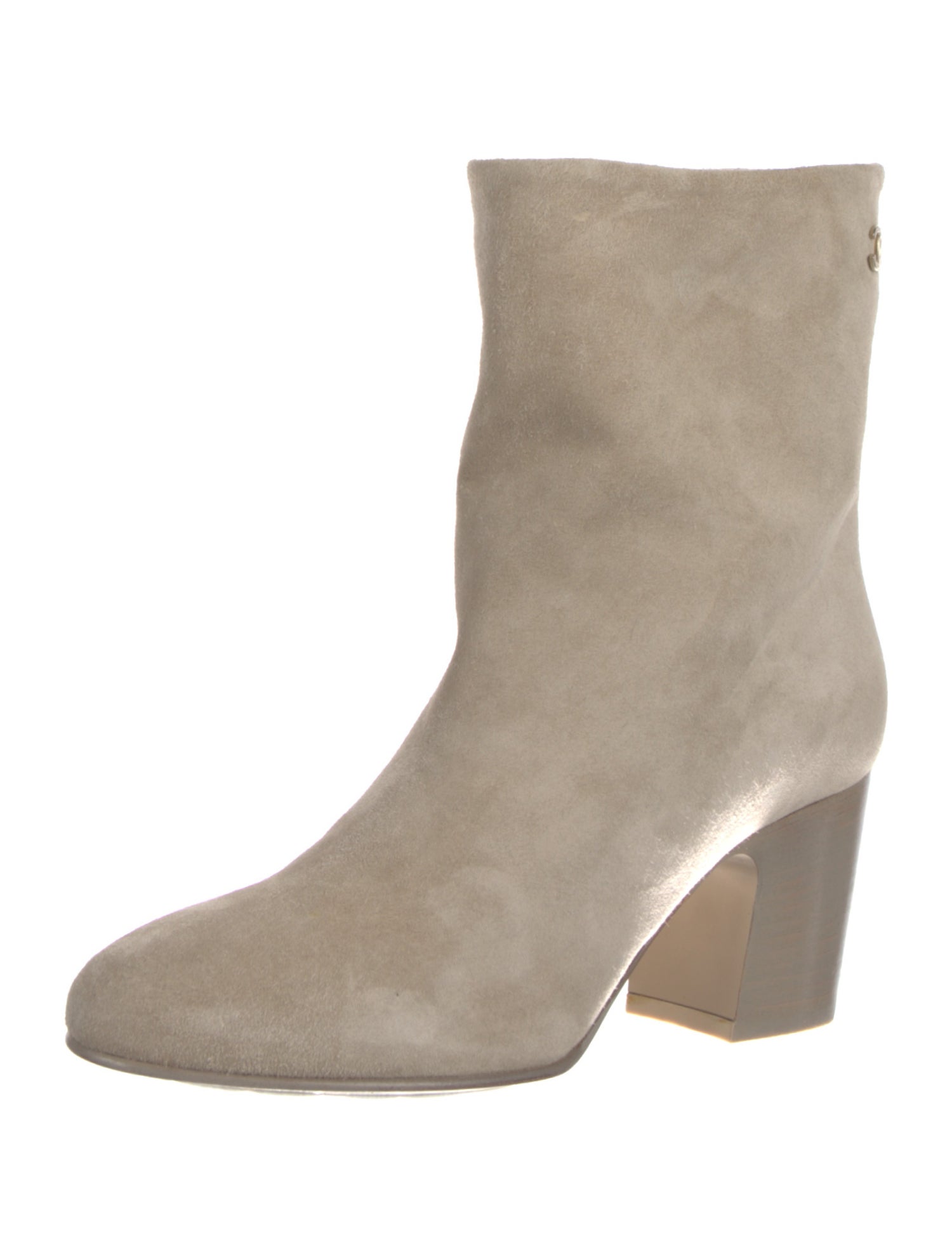 Chanel 2016 Interlocking CC Logo Boots