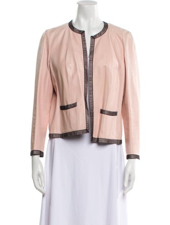 Chanel 2003 Leather Evening Jacket