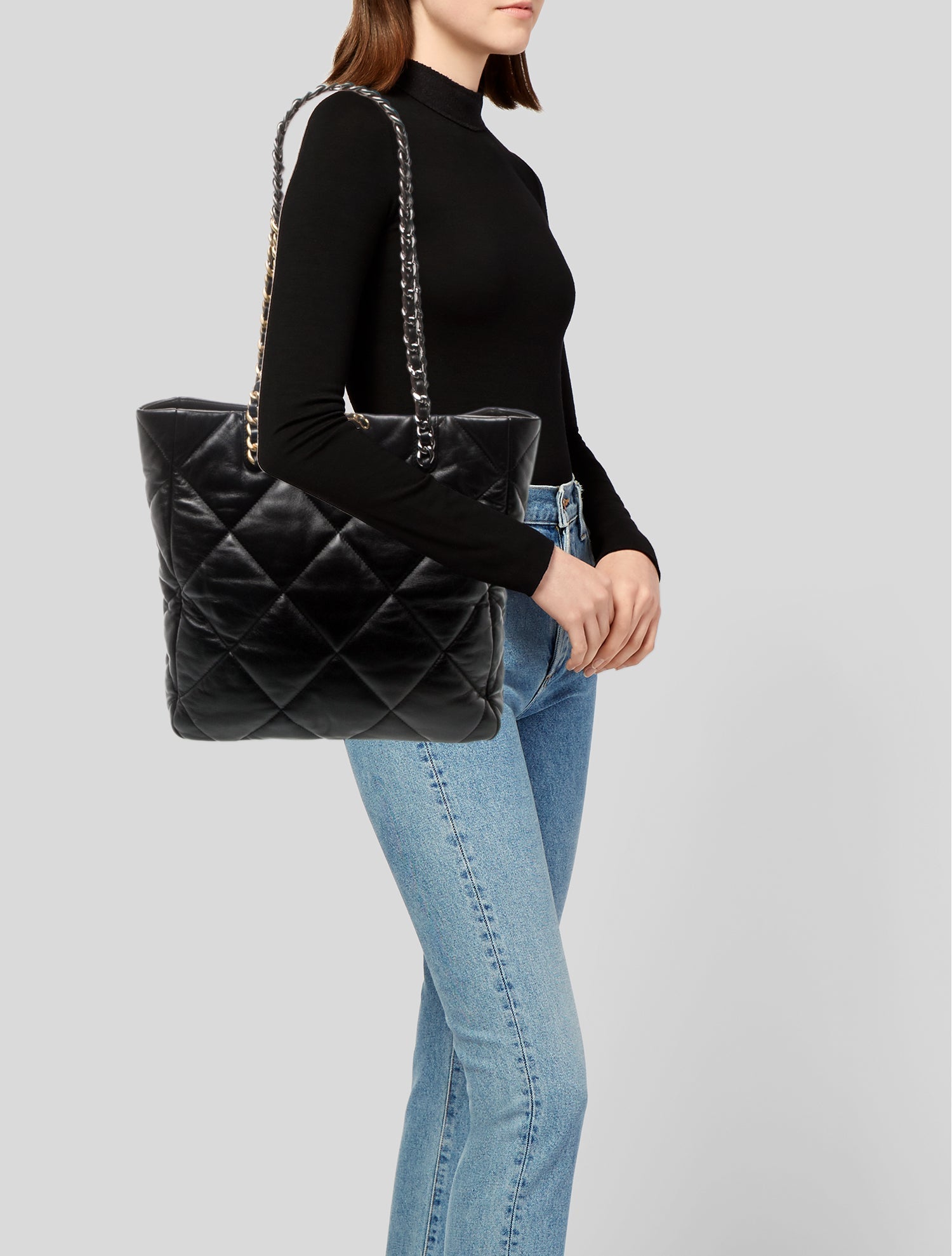 Chanel 19 Shopping Tote