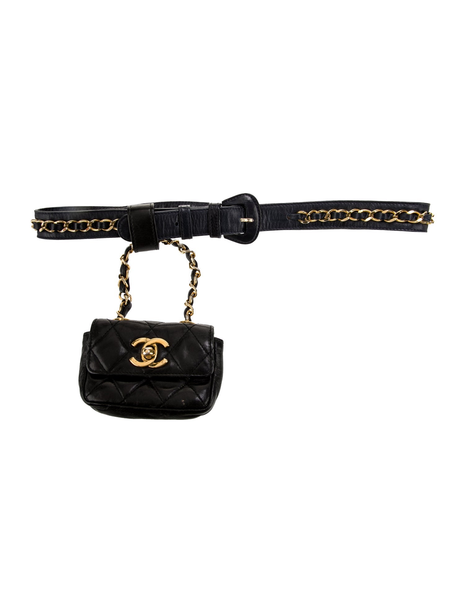Chanel Quilted CC Waist Bag